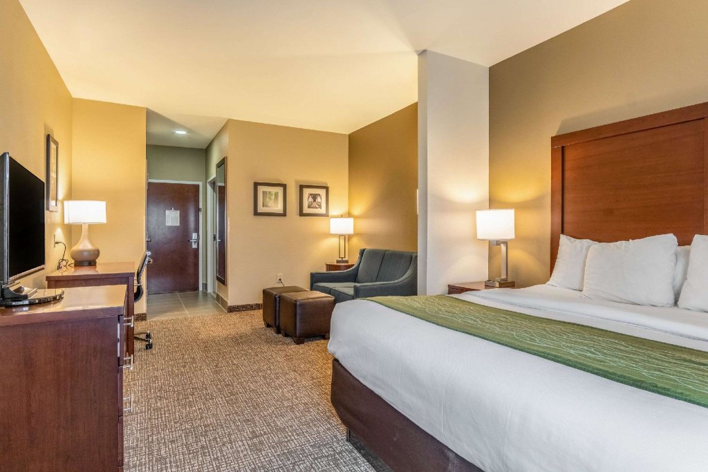 Suite 1 Schlafzimmer Comfort Inn and Suites - Tuscumbia/Muscle Shoals