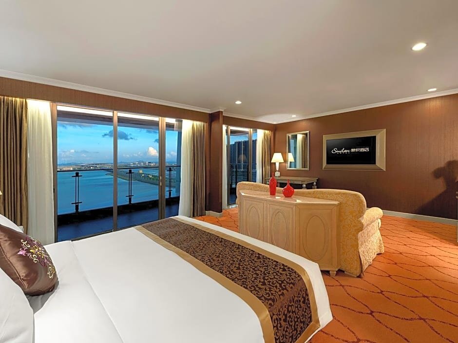 Двухместный номер Deluxe с видом на море Similan Hotel Zhuhai-Gongbei Port