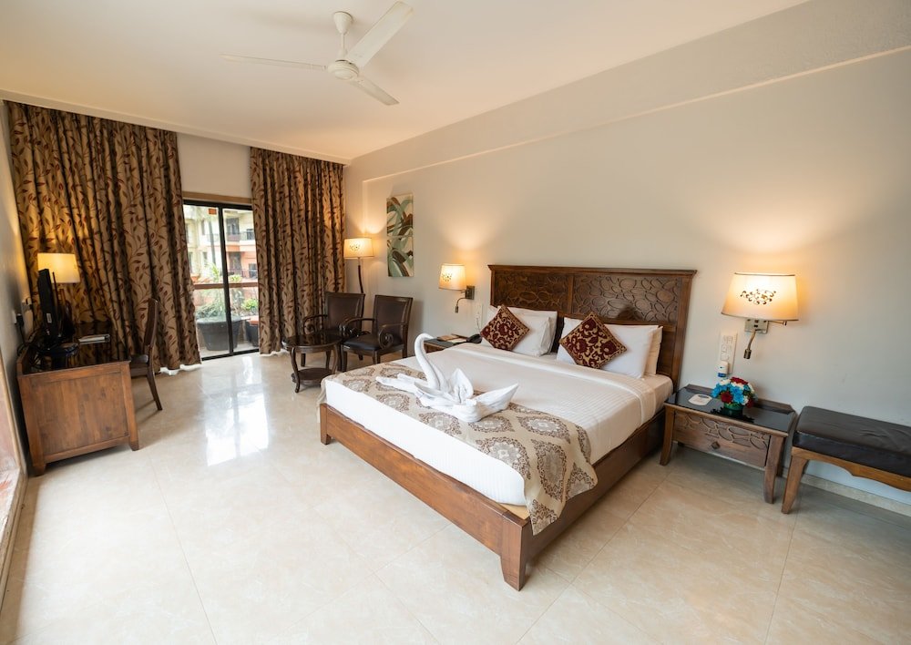 Deluxe Zimmer mit Balkon und mit Blick Neelam's The Grand Hotel Goa