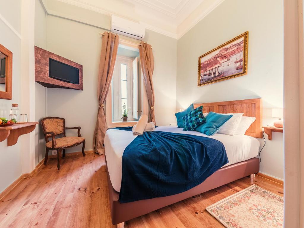 Habitación doble Estándar con vista a la ciudad Casinha das Flores