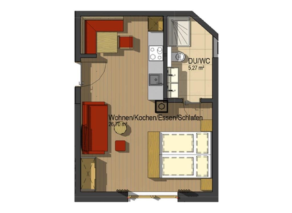 1 Bedroom Apartment Aliona Apart
