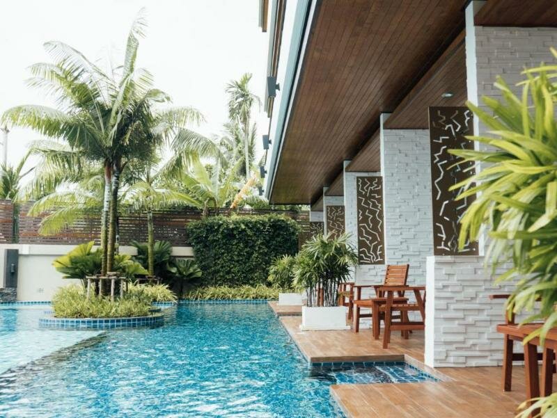 Standard Doppel Zimmer mit Balkon und mit Blick Aqua Resort SHA Plus