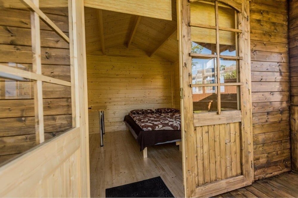 Bungalow 1 dormitorio con vista al jardín Karjamaa Camping