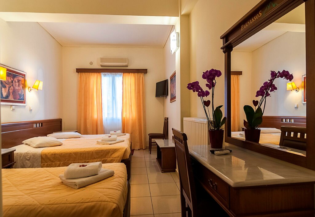 Habitación triple Económica Parnassos Delphi Hotel
