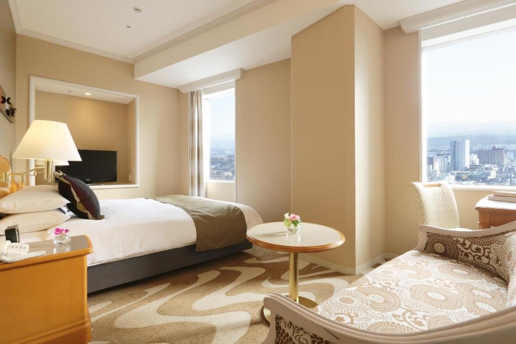 Comfort 20th-23rd floor Double room Hotel Nikko Kanazawa
