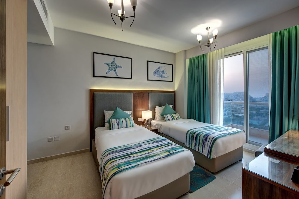 Апартаменты с 2 комнатами с балконом City Stay Beach Hotel Apartments - Marjan Island