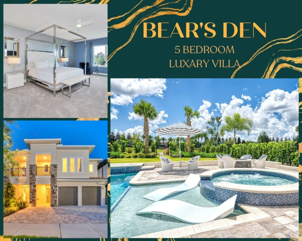 Коттедж Extravagant Bear's Den Private Pool Villa