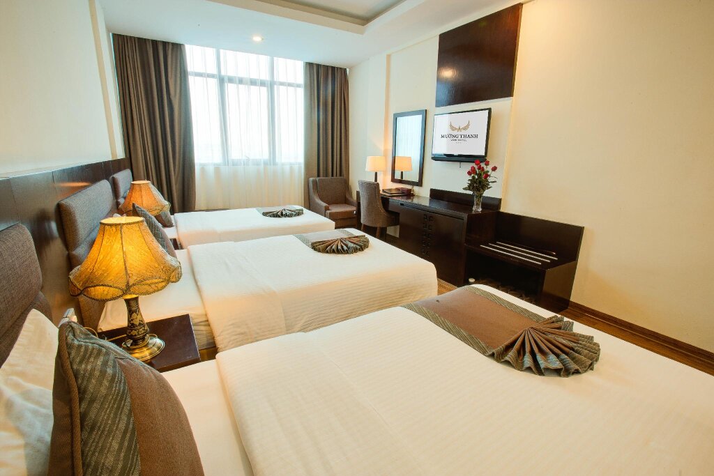 Deluxe triple chambre Muong Thanh Vinh Hotel