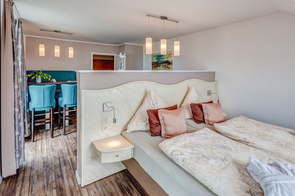 Confort double chambre avec balcon et Vue mer Ostsee-Hotel