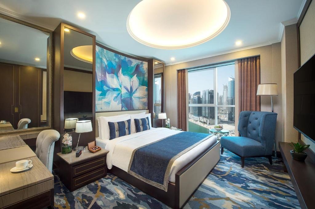 Двухместный люкс Luxury Gulf Court Hotel Business Bay