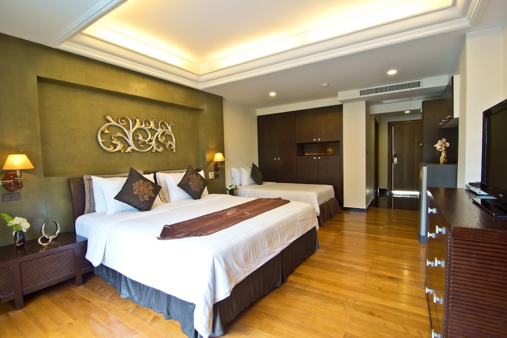 Трёхместный номер Deluxe с балконом LK Mantra Pura Resort