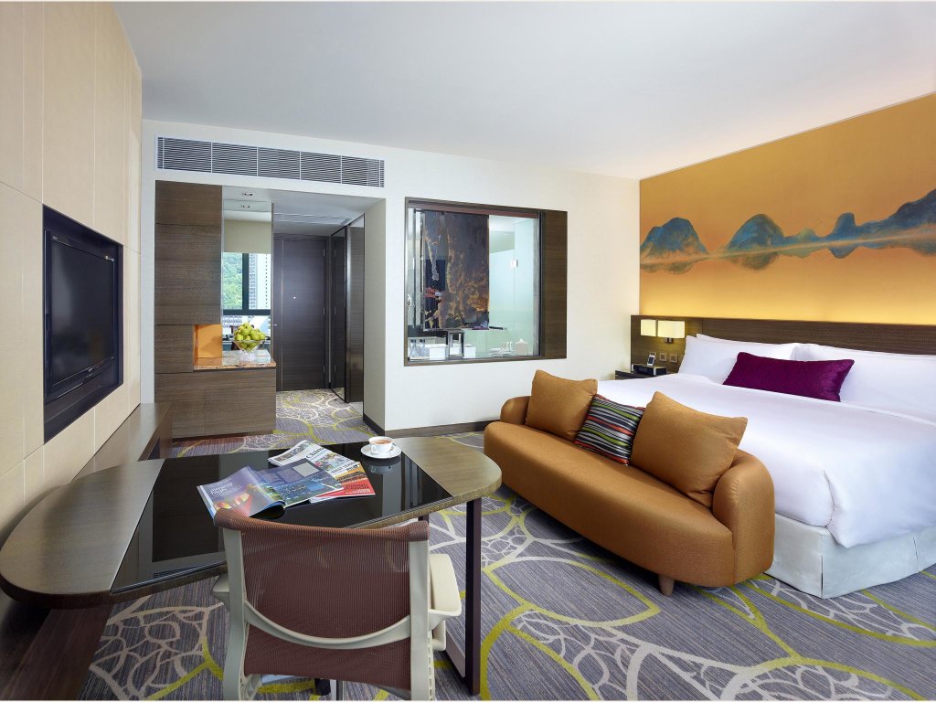 Standard Doppel Zimmer mit Gartenblick Crowne Plaza Hong Kong Kowloon East, an IHG Hotel