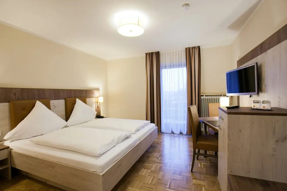 Classique double chambre avec balcon Hotel am Wald