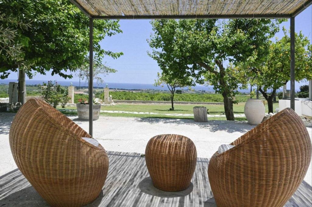 Deluxe Double room with sea view Agriturismo Alle Riserve Cavagrande
