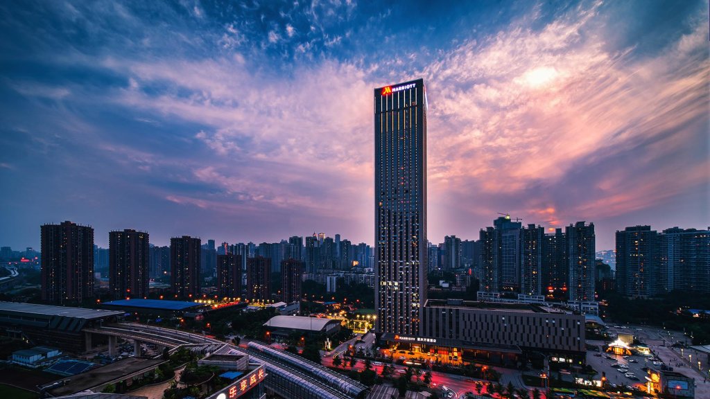 Номер Standard Chongqing Marriott Hotel