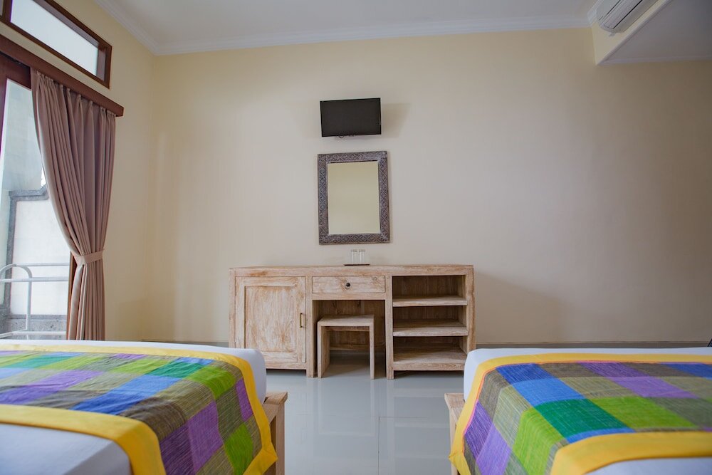 Standard Doppel Zimmer 1 Schlafzimmer mit Gartenblick Kiskenda Cottages & Restaurant