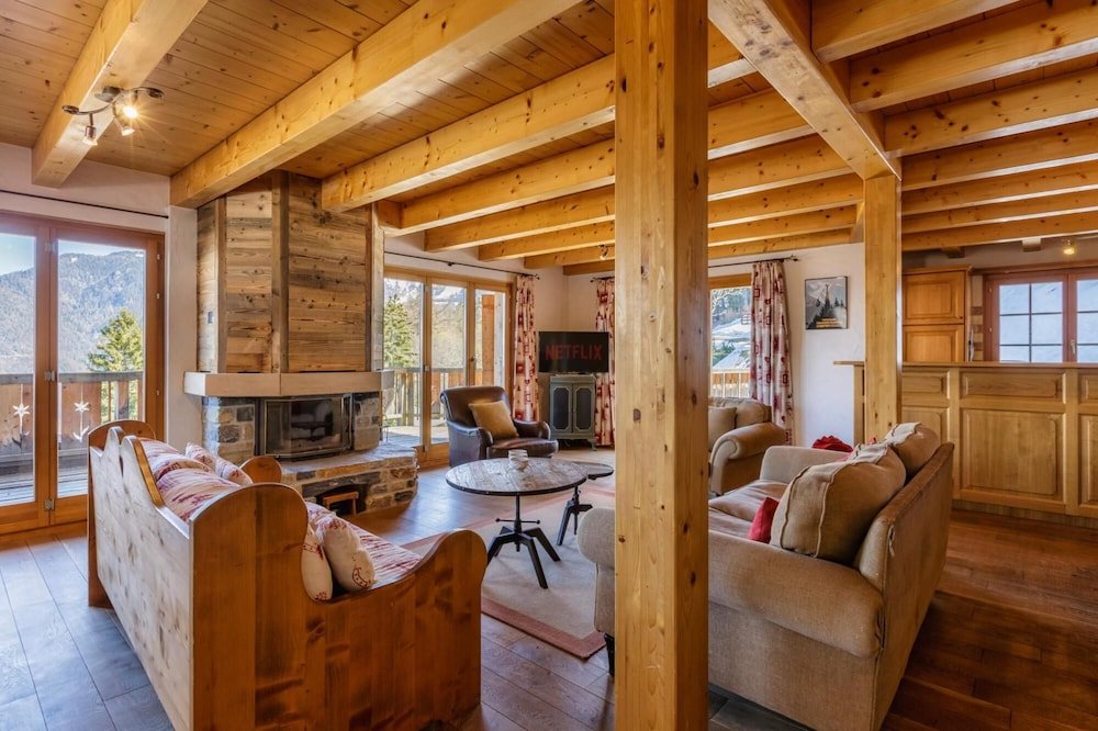 Hütte Chalet Coucou Luxury 10 pax Chalet with incredible views and garage