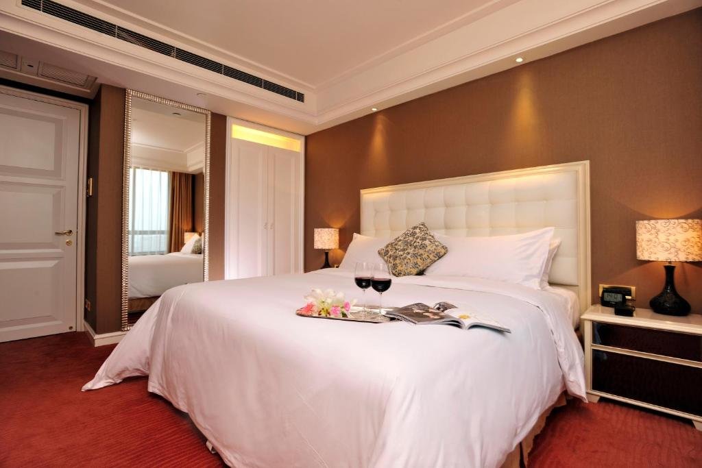 Business Suite 1 Schlafzimmer Wealthy All Suite Hotel Suzhou