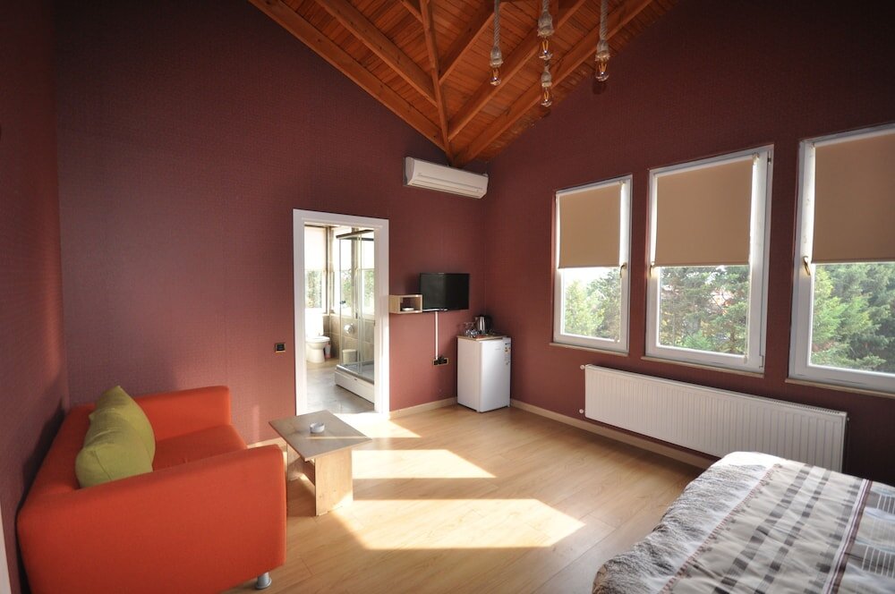 Deluxe double chambre avec balcon et Avec vue Tuzla Kosk Otel