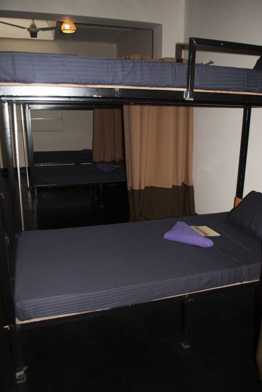 Кровать в общем номере The Oasis Hostel