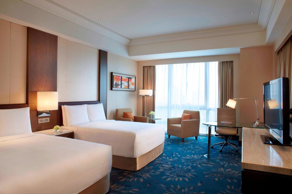 Двухместный номер Deluxe Shanghai Marriott Hotel Pudong East