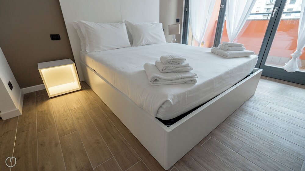 Apartment 1 Schlafzimmer mit Balkon Italianway   - Marcantonio