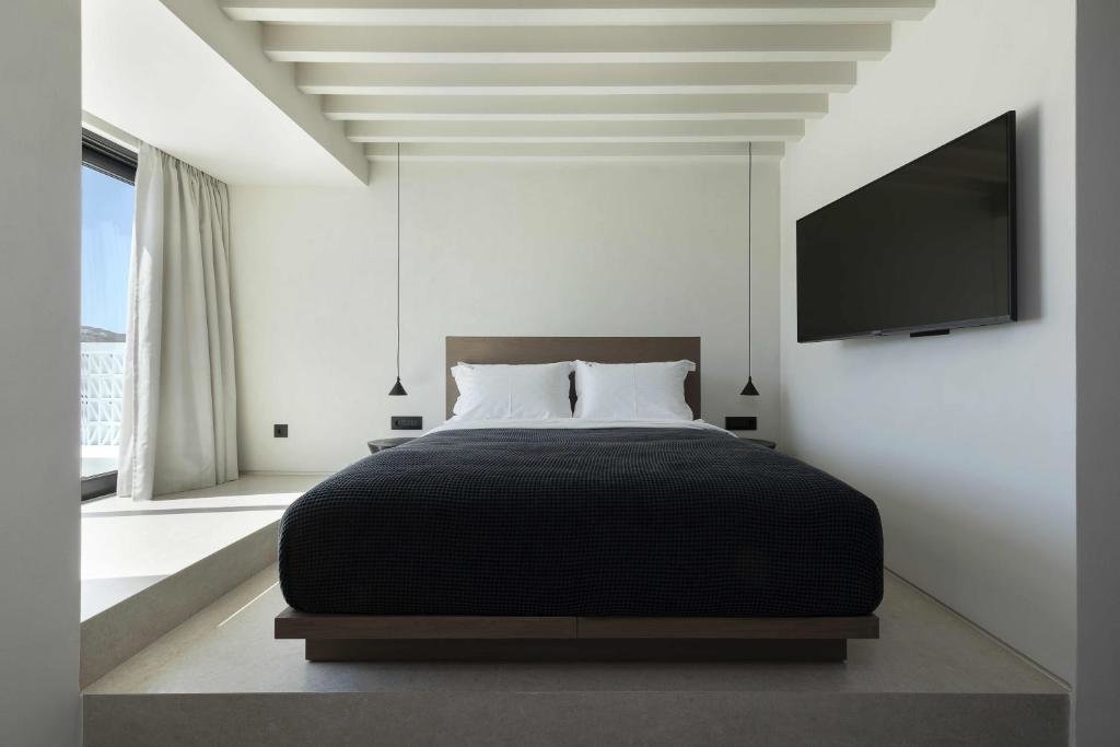 Habitación doble Estándar CUBIC Mykonos Seafront Design Suites