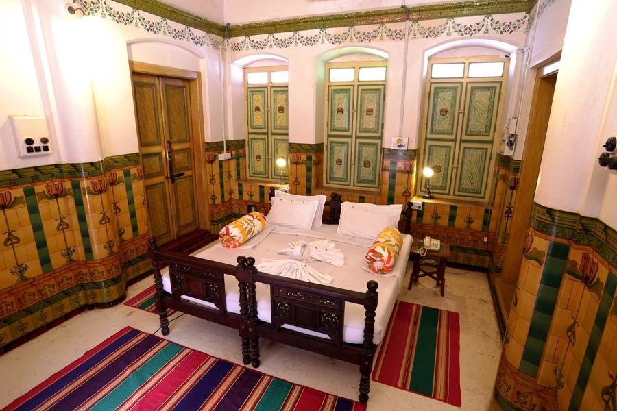 Deluxe chambre Chettinadu Mansion - An Authentic Heritage Palace