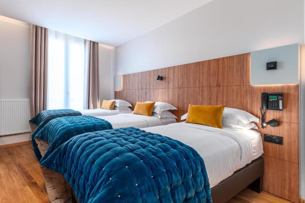 Трёхместный номер Standard Hôtel de Bellevue Paris Gare du Nord