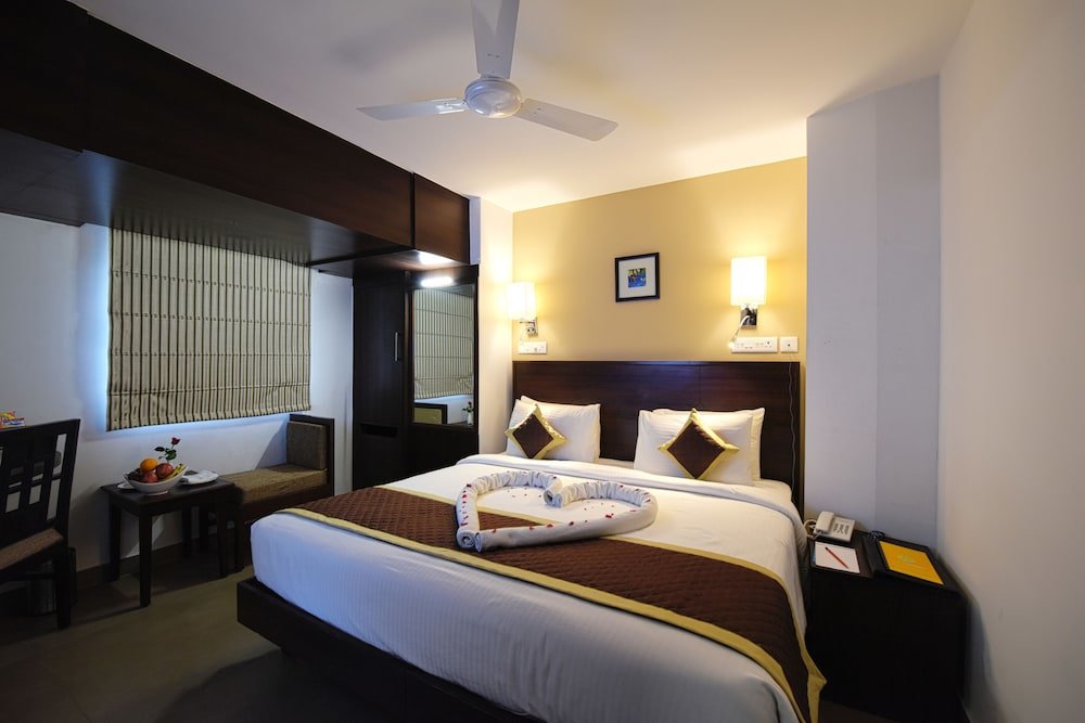 Premium Doppel Zimmer 1 Schlafzimmer Hotel Gandharva- A Green Hotel