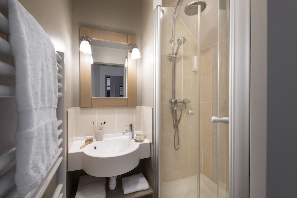 Апартаменты Дуплекс с 2 комнатами с балконом Résidence Premium & Spa Houlgate - Pierre & Vacances
