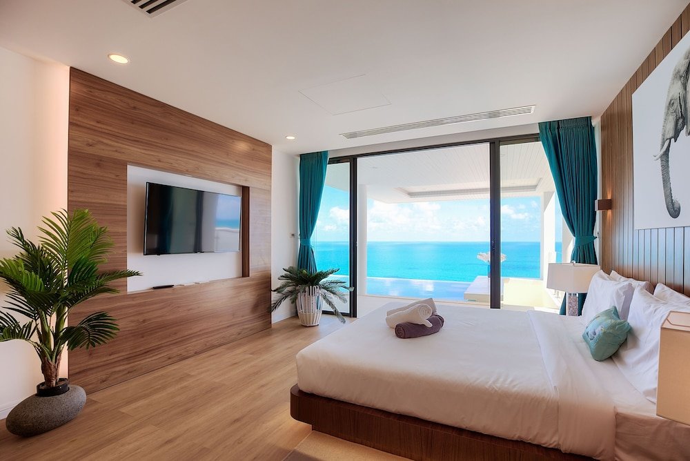 Вилла Deluxe с 5 комнатами с видом на море Villa The Wave 2 Residence