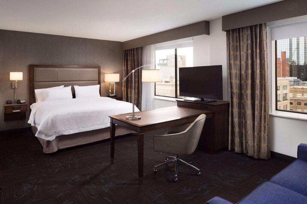 Двухместная студия Premium Hampton Inn & Suites Dallas Downtown
