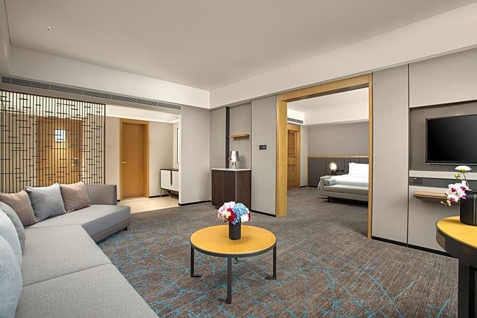 Двухместный люкс Crowne Plaza Shanghai Fudan, an IHG Hotel