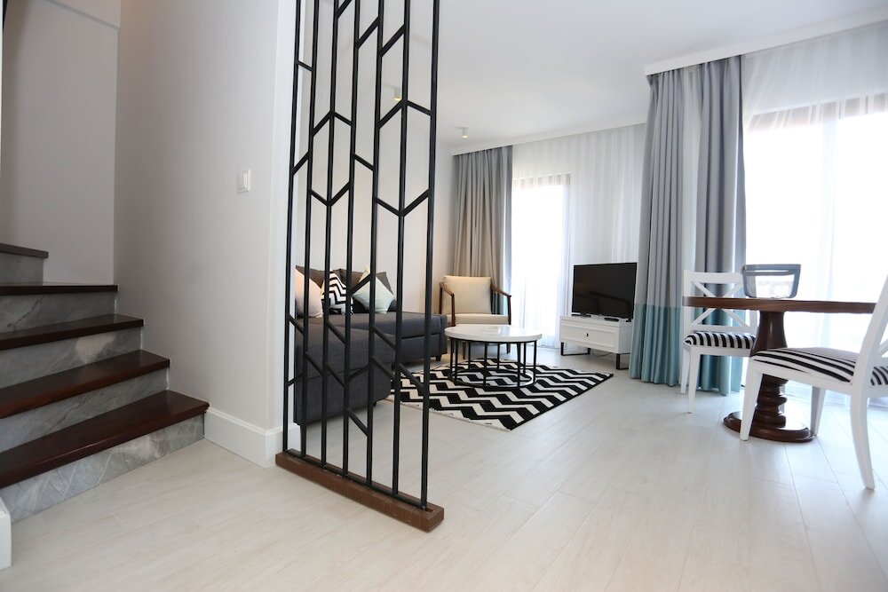Standard Zimmer 2 Schlafzimmer Doppelhaus mit Gartenblick Alp Suites Pinehill