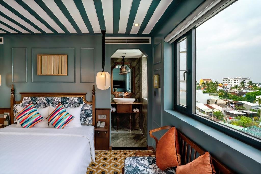 Deluxe Double room with pool view Son Hoi An Boutique Hotel & Spa