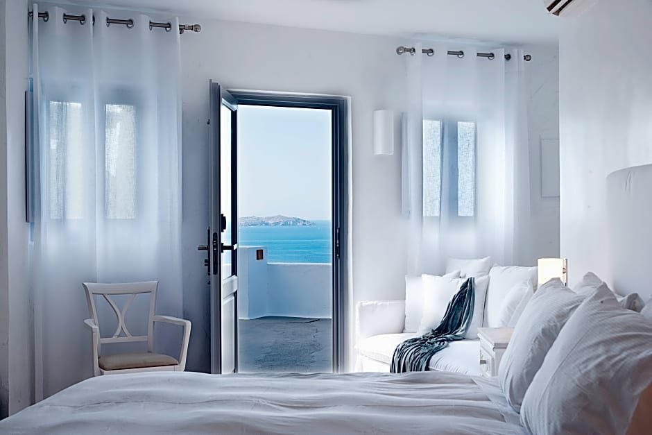 Полулюкс с видом на море Katikies Santorini - The Leading Hotels Of The World
