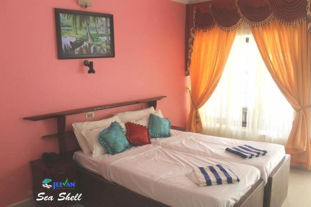 Standard room with partial sea view Jeevan Ayurvedic Beach Resort