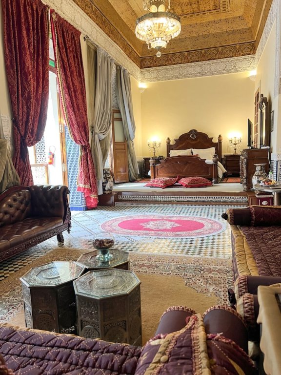 Premier chambre Le Riad Palais d'hotes Suites & Spa Fes
