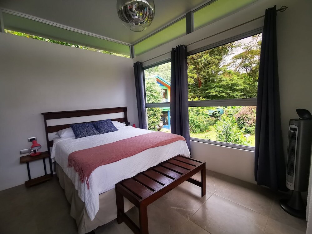 Camera singola Comfort 1 camera da letto con balcone e con vista sul giardino Agutipaca Bungalows