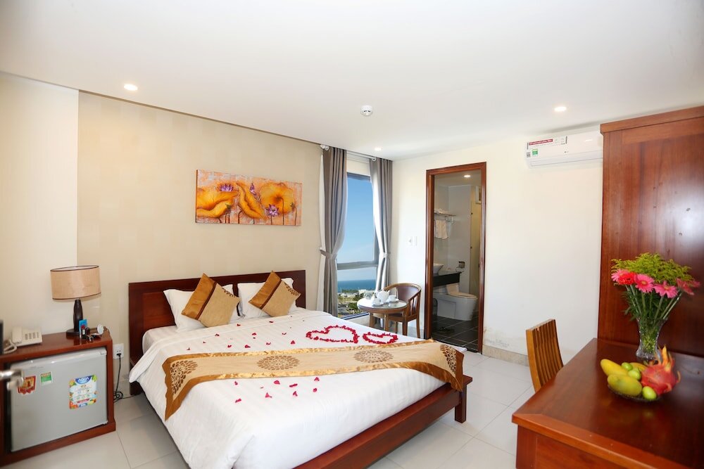 Номер Deluxe с балконом и с видом на море Son Tra Green Hotel & Apartment