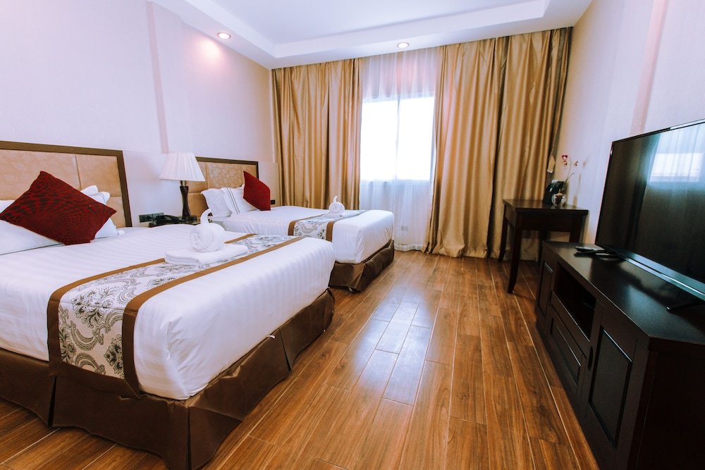 Superior Zimmer mit Balkon Palawan Uno Hotel