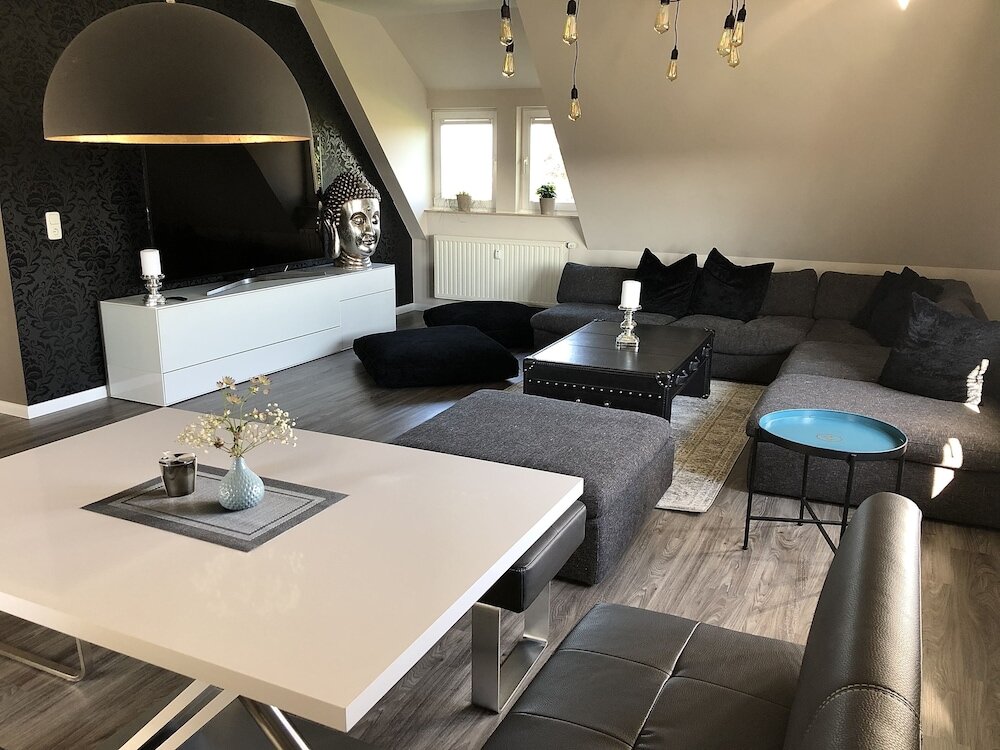 Deluxe Apartment mit Flussblick Ferienwohnungen Burkhardt