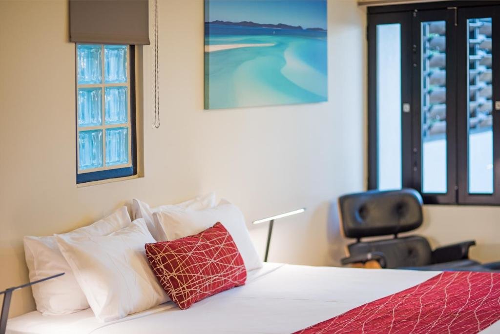 Люкс c 1 комнатой с балконом и с видом на гавань at Waterfront Whitsunday Retreat