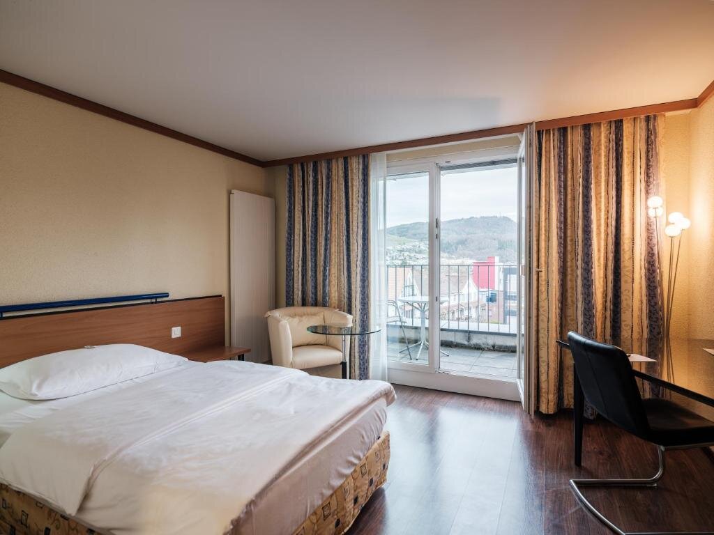 Одноместный номер Standard с балконом и с панорамным видом Hotel Engel Business & Lifestyle