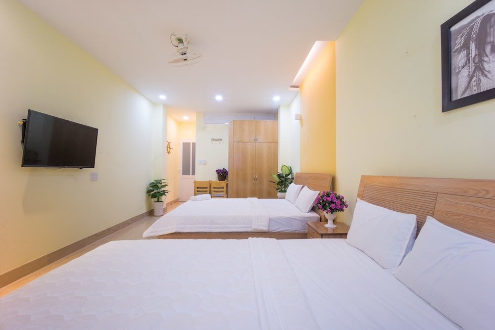 Standard famille chambre avec balcon Language Exchange Hostel 1