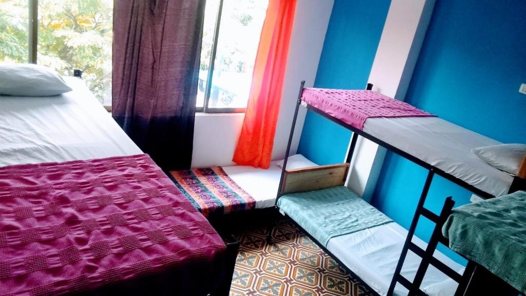 Кровать в общем номере Havana Hostel Cali & Dance School