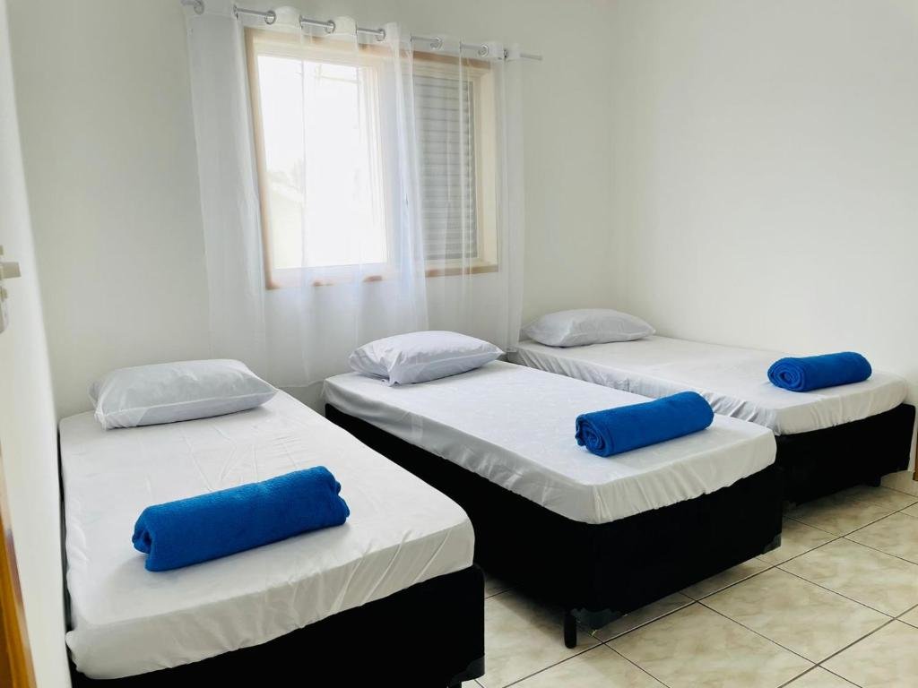 Кровать в общем номере Hostel Litoral