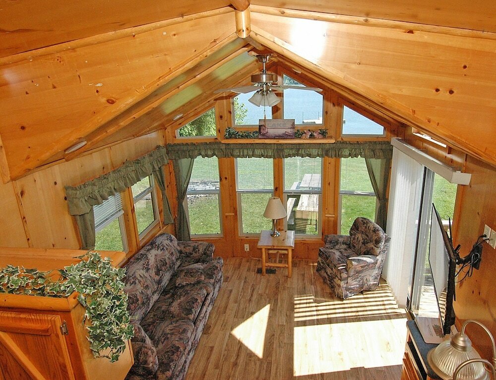 Hütte 1 Schlafzimmer Blackhawk RV Campground Loft Cabin 11