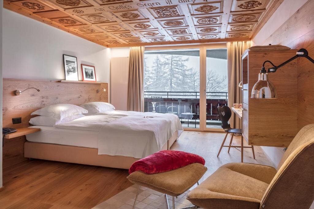 Двухместный номер Superior с видом на горы Swiss Alpine Hotel Allalin